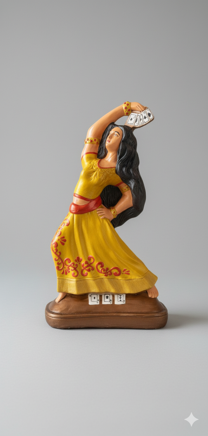 Cigana Esmeralda/dourada