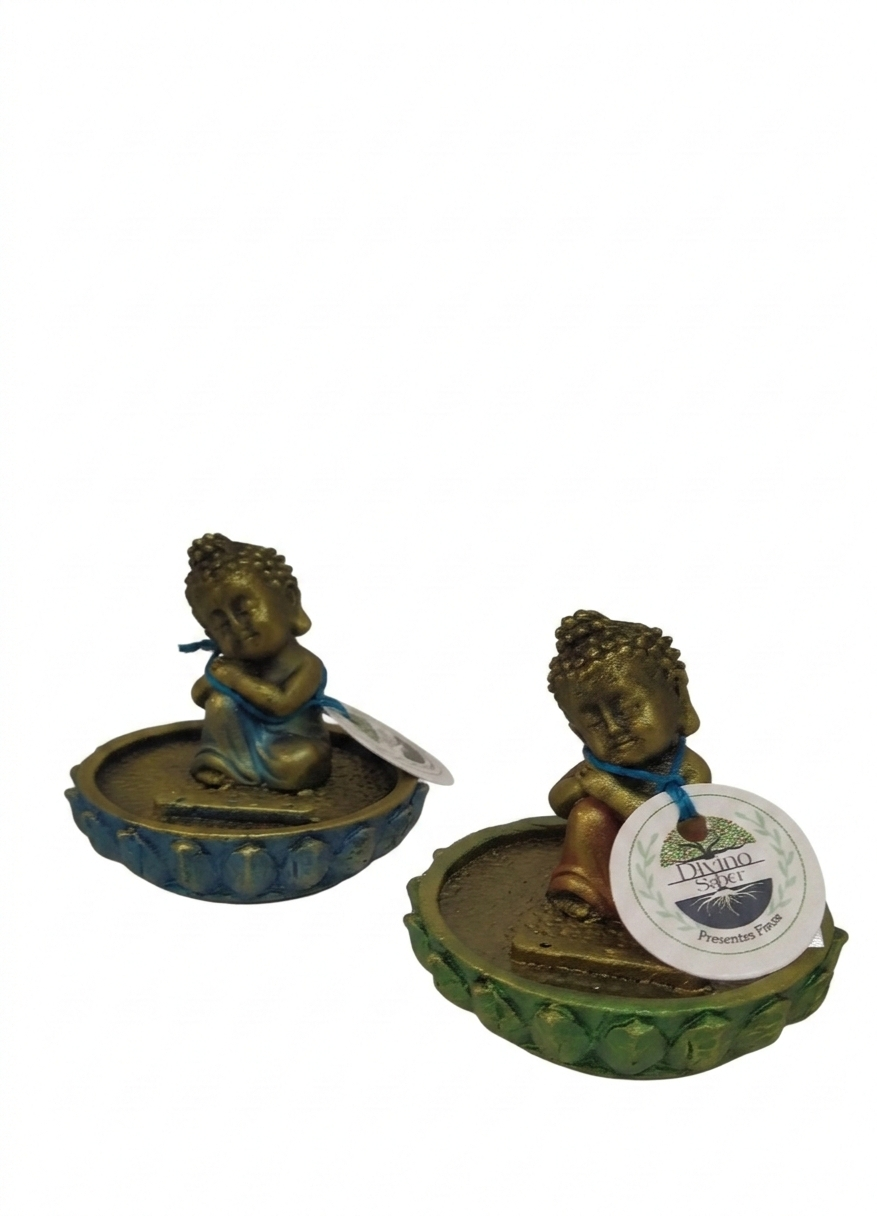 Incensário Buda Redondo